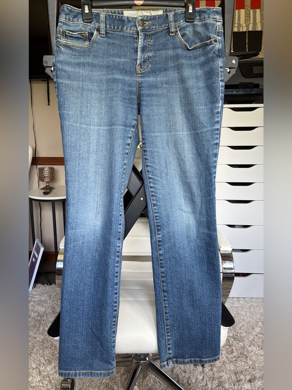 Ann Taylor loft, slim and straight jeans